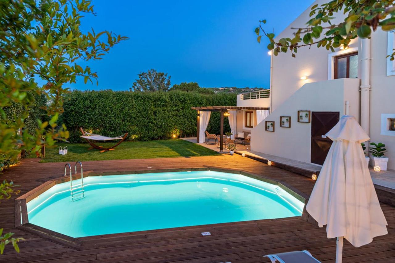 Villa Ellovos With Private Pool Rethymno  Екстер'єр фото