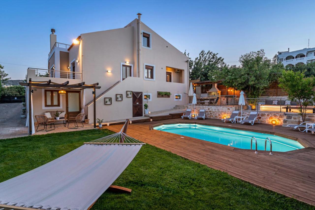 Villa Ellovos With Private Pool Rethymno  Екстер'єр фото