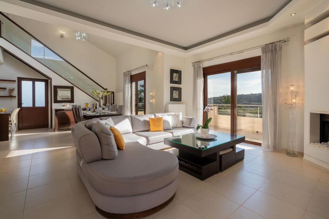 Villa Ellovos With Private Pool Rethymno  Екстер'єр фото