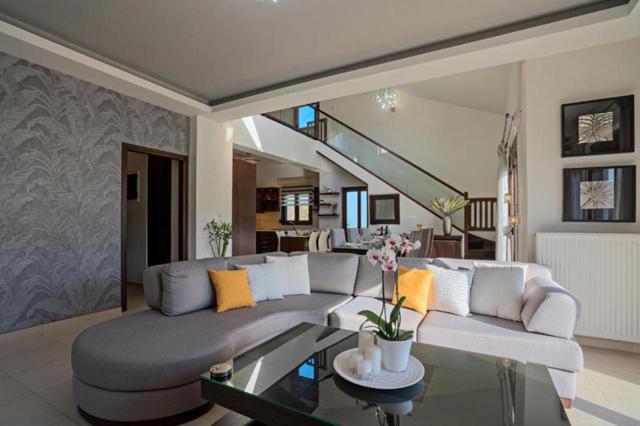 Villa Ellovos With Private Pool Rethymno  Екстер'єр фото