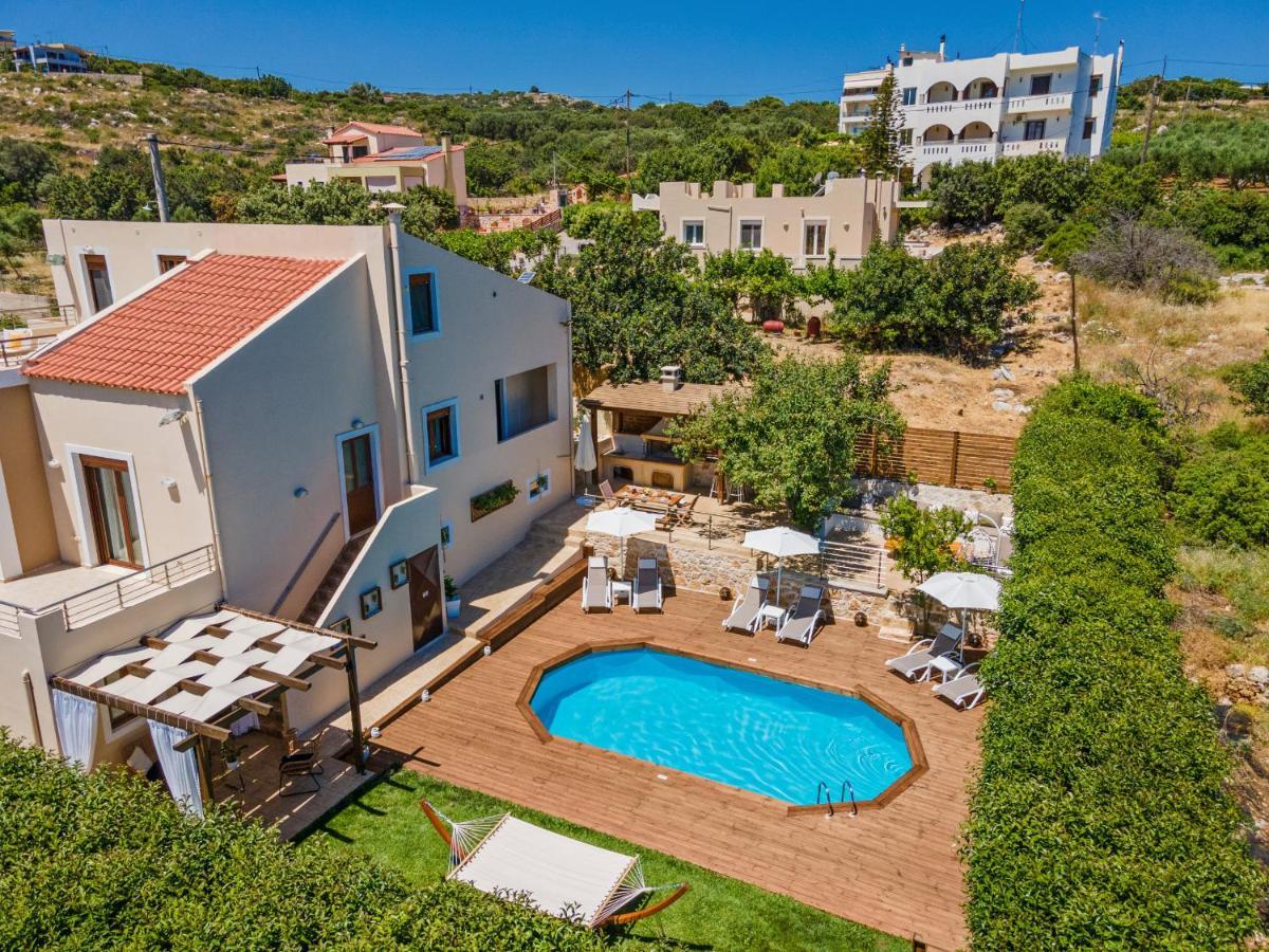 Villa Ellovos With Private Pool Rethymno  Екстер'єр фото